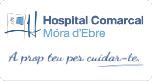 logotipo hospital de Mora De Ebro